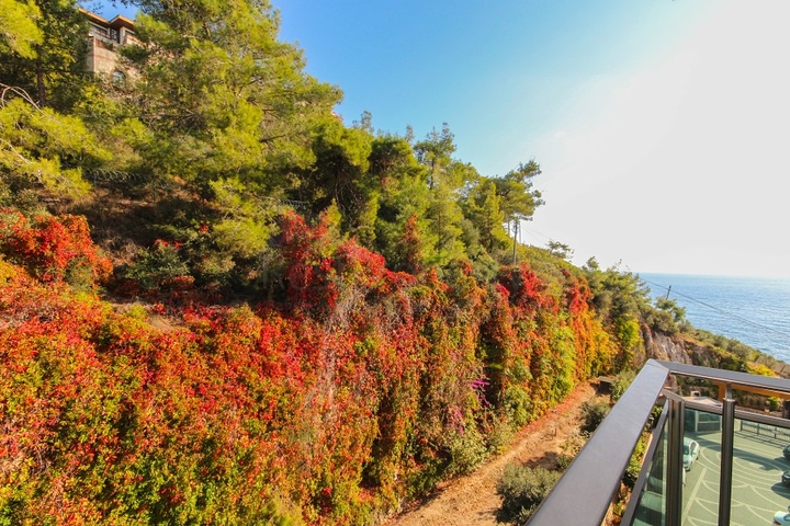 اطلالة بحرية ساحرة - شقة فاخرة ضمن مجمع اول صف على البحر - 2 غرفة وصالة - كارجي جاك / الانيا 