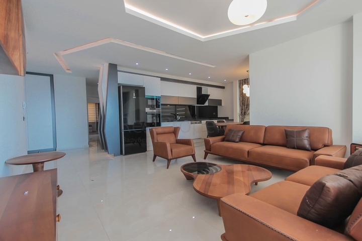 اطلالة بحرية ساحرة - شقة فاخرة ضمن مجمع اول صف على البحر - 2 غرفة وصالة - كارجي جاك / الانيا 