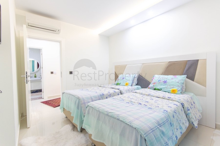 اطلالة بحرية ساحرة - مجمع فاخر ضمن اول صف على البحر - شقة 2 غرفة وصالة - في كارجي جاك / الانيا 