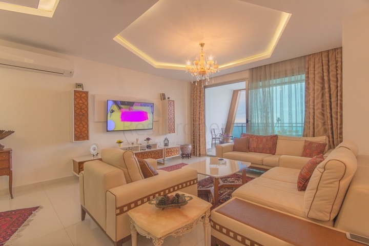 اطلالة بحرية ساحرة - مجمع فاخر ضمن اول صف على البحر - شقة 2 غرفة وصالة - في كارجي جاك / الانيا 