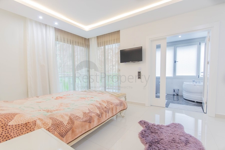 اطلالة بحرية ساحرة - مجمع فاخر ضمن اول صف على البحر - شقة 2 غرفة وصالة - في كارجي جاك / الانيا 