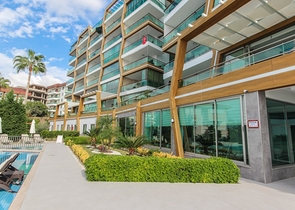 اطلالة بحرية ساحرة - مجمع فاخر ضمن اول صف على البحر - شقة 2 غرفة وصالة - في كارجي جاك / الانيا 