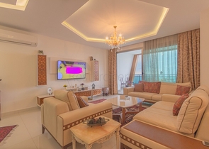 اطلالة بحرية ساحرة - مجمع فاخر ضمن اول صف على البحر - شقة 2 غرفة وصالة - في كارجي جاك / الانيا 