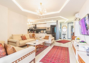 اطلالة بحرية ساحرة - مجمع فاخر ضمن اول صف على البحر - شقة 2 غرفة وصالة - في كارجي جاك / الانيا 