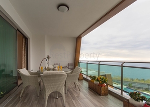 اطلالة بحرية ساحرة - مجمع فاخر ضمن اول صف على البحر - شقة 2 غرفة وصالة - في كارجي جاك / الانيا 