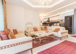 اطلالة بحرية ساحرة - مجمع فاخر ضمن اول صف على البحر - شقة 2 غرفة وصالة - في كارجي جاك / الانيا 