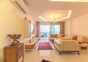 اطلالة بحرية ساحرة - مجمع فاخر ضمن اول صف على البحر - شقة 2 غرفة وصالة - في كارجي جاك / الانيا 