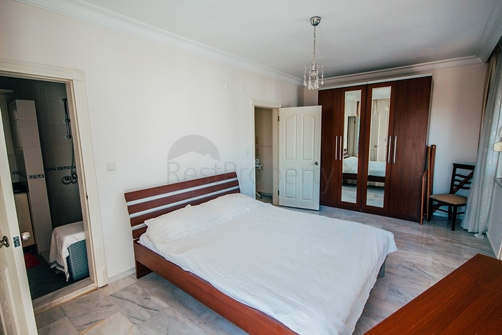 اطلالة بحر -دوبلكس 3 غرف وصالة - ساونا خاصة- في مهموتلار / الانيا 