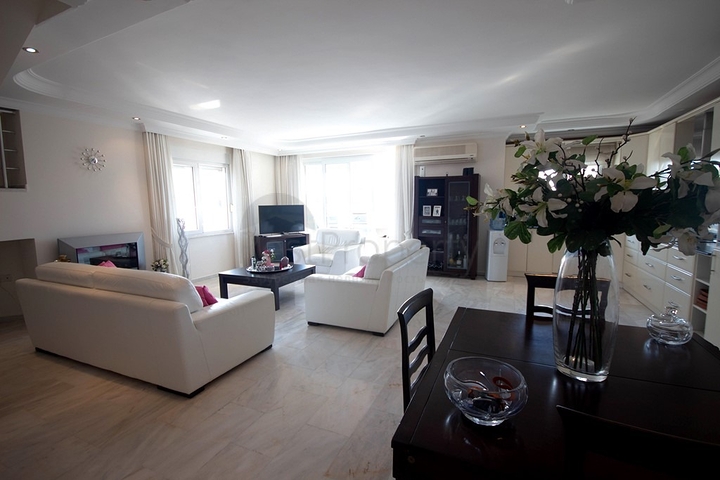 اطلالة بحر -دوبلكس 3 غرف وصالة - ساونا خاصة- في مهموتلار / الانيا 