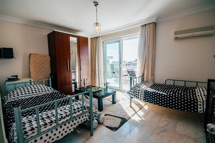 اطلالة بحر -دوبلكس 3 غرف وصالة - ساونا خاصة- في مهموتلار / الانيا 