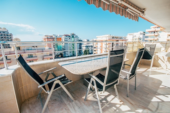 اطلالة بحر -دوبلكس 3 غرف وصالة - ساونا خاصة- في مهموتلار / الانيا 