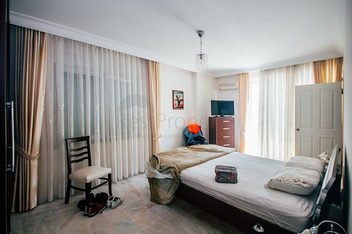 اطلالة بحر -دوبلكس 3 غرف وصالة - ساونا خاصة- في مهموتلار / الانيا 