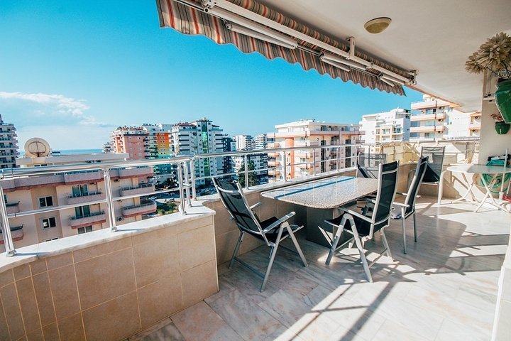 اطلالة بحر -دوبلكس 3 غرف وصالة - ساونا خاصة- في مهموتلار / الانيا 