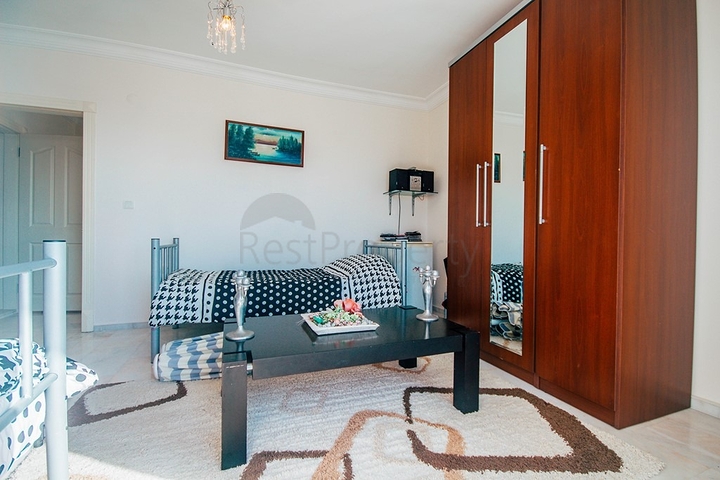 اطلالة بحر -دوبلكس 3 غرف وصالة - ساونا خاصة- في مهموتلار / الانيا 