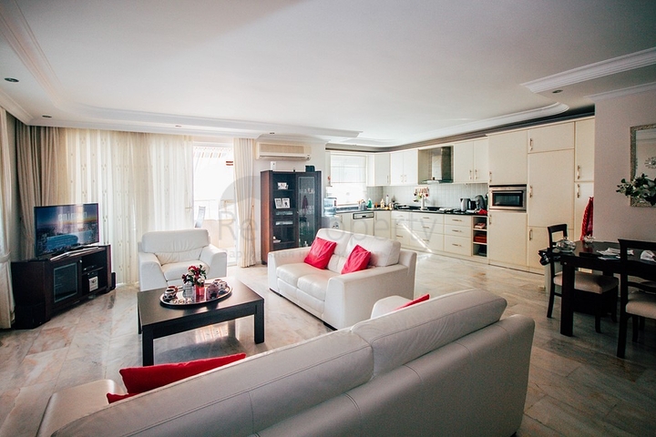 اطلالة بحر -دوبلكس 3 غرف وصالة - ساونا خاصة- في مهموتلار / الانيا 