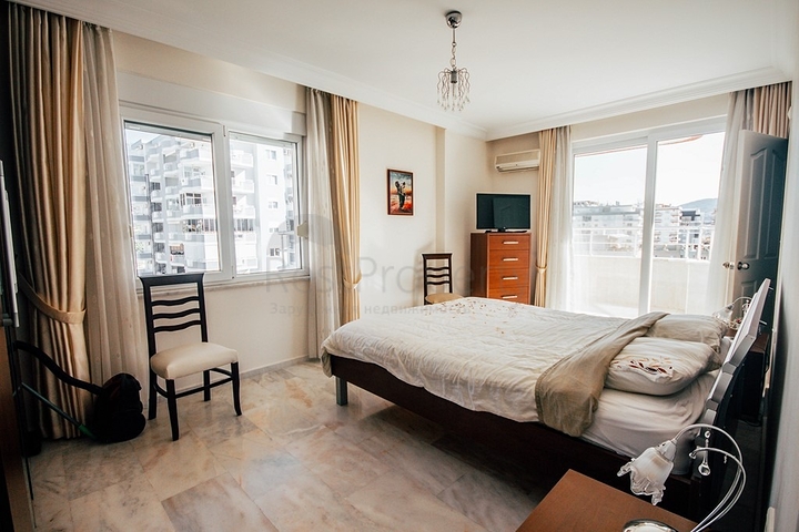 اطلالة بحر -دوبلكس 3 غرف وصالة - ساونا خاصة- في مهموتلار / الانيا 