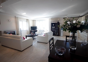 اطلالة بحر -دوبلكس 3 غرف وصالة - ساونا خاصة- في مهموتلار / الانيا 