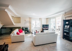 اطلالة بحر -دوبلكس 3 غرف وصالة - ساونا خاصة- في مهموتلار / الانيا 