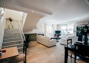 اطلالة بحر -دوبلكس 3 غرف وصالة - ساونا خاصة- في مهموتلار / الانيا 