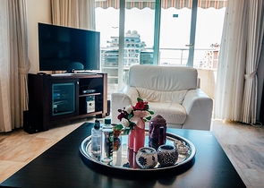 اطلالة بحر -دوبلكس 3 غرف وصالة - ساونا خاصة- في مهموتلار / الانيا 