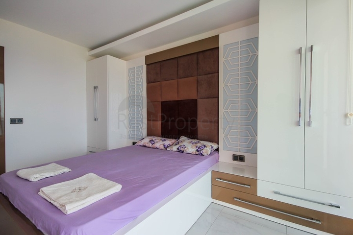 اطلالة بحر ساحرة - مجمع فاخر - شقة غرفة وصالة - في كارجي جاك / الانيا 