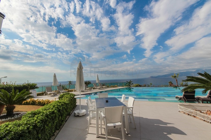 اطلالة بحر ساحرة - مجمع فاخر - شقة غرفة وصالة - في كارجي جاك / الانيا 