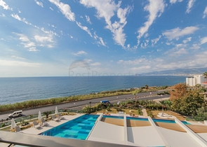اطلالة بحر ساحرة - مجمع فاخر - شقة غرفة وصالة - في كارجي جاك / الانيا 