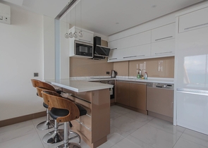 اطلالة بحر ساحرة - مجمع فاخر - شقة غرفة وصالة - في كارجي جاك / الانيا 