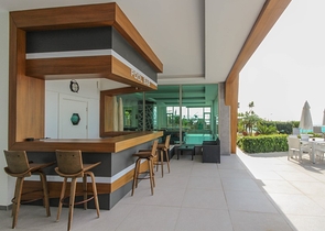 اطلالة بحر ساحرة - مجمع فاخر - شقة غرفة وصالة - في كارجي جاك / الانيا 