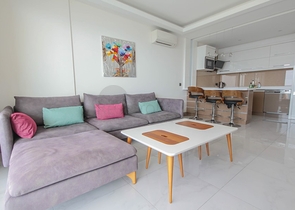 اطلالة بحر ساحرة - مجمع فاخر - شقة غرفة وصالة - في كارجي جاك / الانيا 