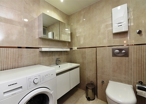 مع تراس واسع - شقة دوبلكس ارضية - ضمن مجمع فخم - في كاستل / الانيا 