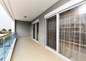 مع تراس واسع - شقة دوبلكس ارضية - ضمن مجمع فخم - في كاستل / الانيا 