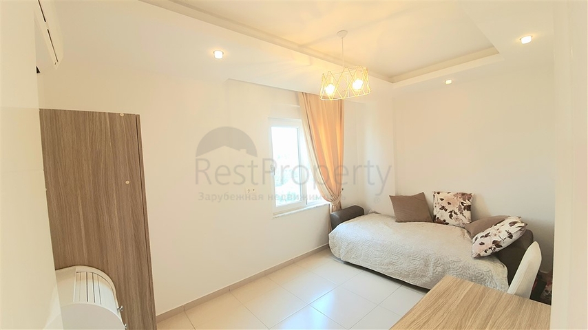 شقة غرفتين وصالة مؤثثة - ضمن مجمع يضم كافة الخدمات - في افسلار / الانيا 