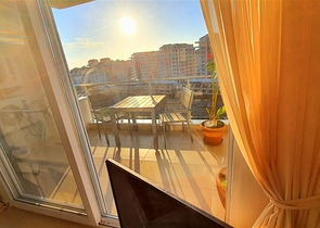 شقة غرفتين وصالة مؤثثة - ضمن مجمع يضم كافة الخدمات - في افسلار / الانيا 