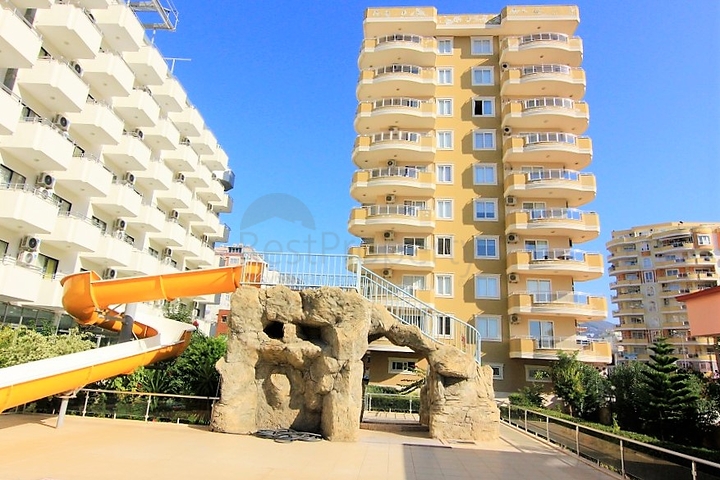 اطلالة بحر - شقة غرفتين وصالة - مفروشة - ضمن منطقة حيوية - في مهموتلار / الانيا 