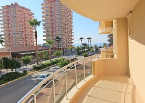 اطلالة بحر - شقة غرفتين وصالة - مفروشة - ضمن منطقة حيوية - في مهموتلار / الانيا 