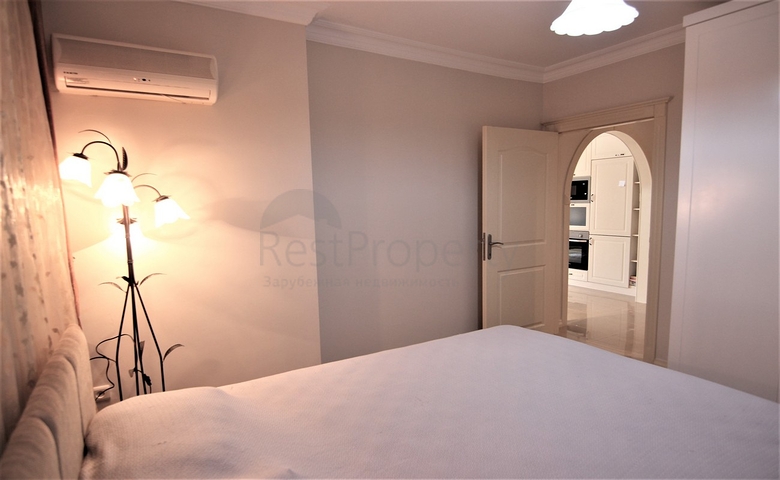 على مسافة 100 م من البحر - شقة غرفتين وصالة -ضمن مجمع سكني -في مهموتلار / الانيا 