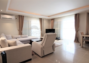 على مسافة 100 م من البحر - شقة غرفتين وصالة -ضمن مجمع سكني -في مهموتلار / الانيا 