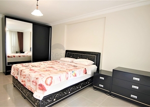 على مسافة 100 م من البحر - شقة غرفتين وصالة -ضمن مجمع سكني -في مهموتلار / الانيا 