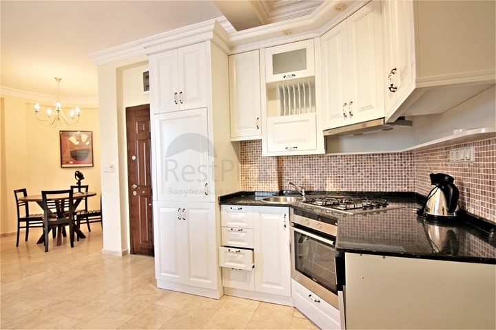 ضمن مجمع 5 نجوم - شقة غرفة وصالة - اطلالة مفتوحة - في كارجي جاك / الانيا 