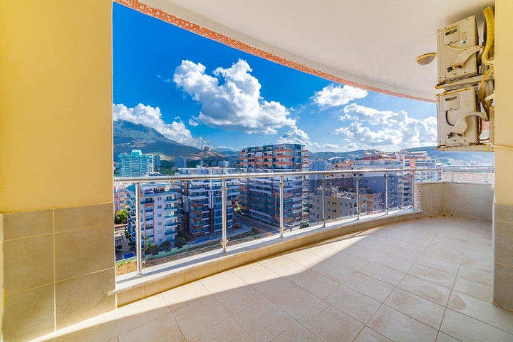 اطلالة بحرية ساحرة - تراس واسع - دوبلكس 4 غرفة وصالة -في مهموتلار / الانيا 