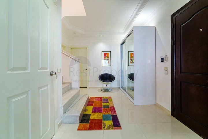 اطلالة بحرية ساحرة - تراس واسع - دوبلكس 4 غرفة وصالة -في مهموتلار / الانيا 