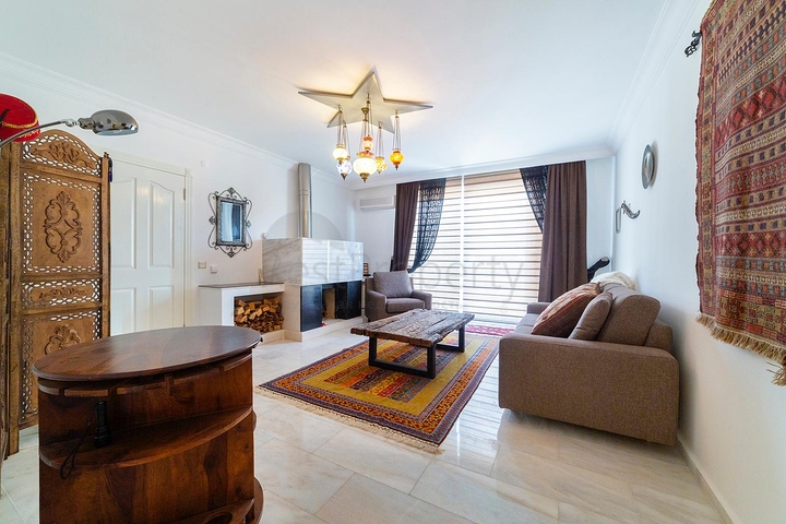 اطلالة بحرية ساحرة - تراس واسع - دوبلكس 4 غرفة وصالة -في مهموتلار / الانيا 