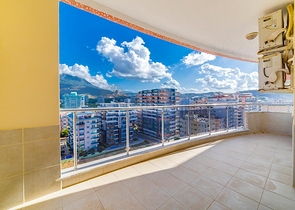 اطلالة بحرية ساحرة - تراس واسع - دوبلكس 4 غرفة وصالة -في مهموتلار / الانيا 