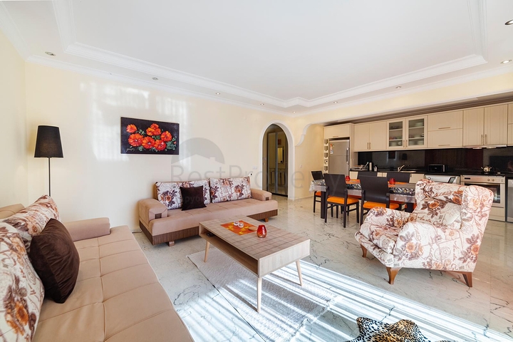 اطلالة على جبال طوروس الخضراء - شقة 3 غرف وصالة - في مهوتلار / الانيا 