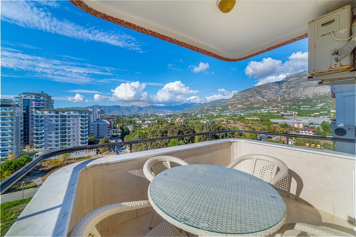 اطلالة على جبال طوروس الخضراء - شقة 3 غرف وصالة - في مهوتلار / الانيا 