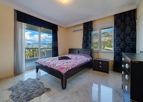 اطلالة على جبال طوروس الخضراء - شقة 3 غرف وصالة - في مهوتلار / الانيا 