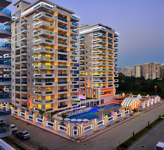 مجمع بخدمات 5 نجوم - شقة غرفتين وصالة - في مهموتلار / الانيا 