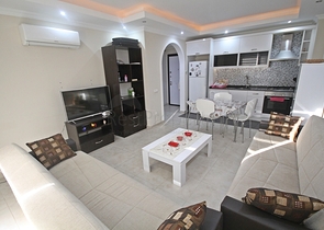 قريبة من البحر والاسواق- شقة غرفة وصالة - مفروشة - في مهموتلار / الانيا 