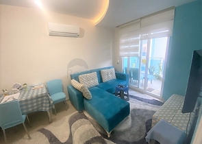 ضمن مجمع سكني عائلي - شقة غرفة وصالة -في مهموتلار / الانيا 